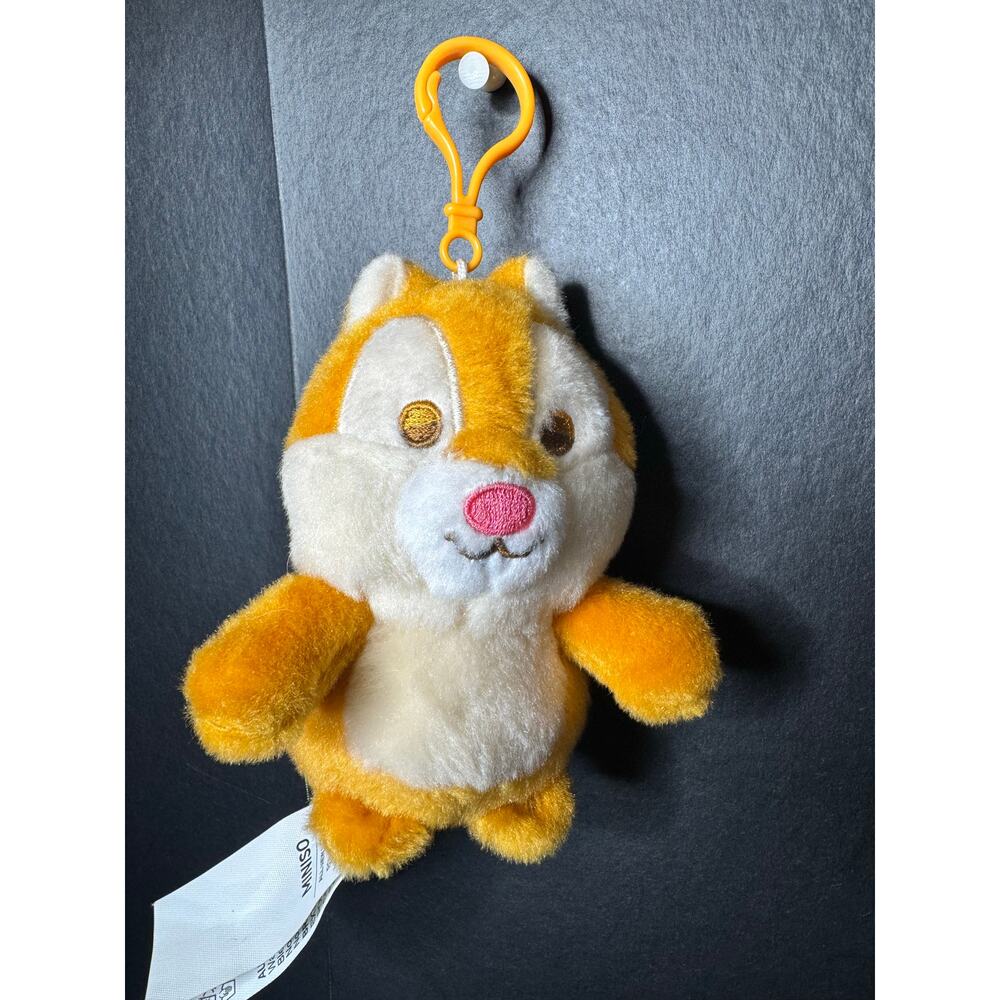 Miniso Disney Collection 5” Cute Plush Pendant & Keychain- Dale